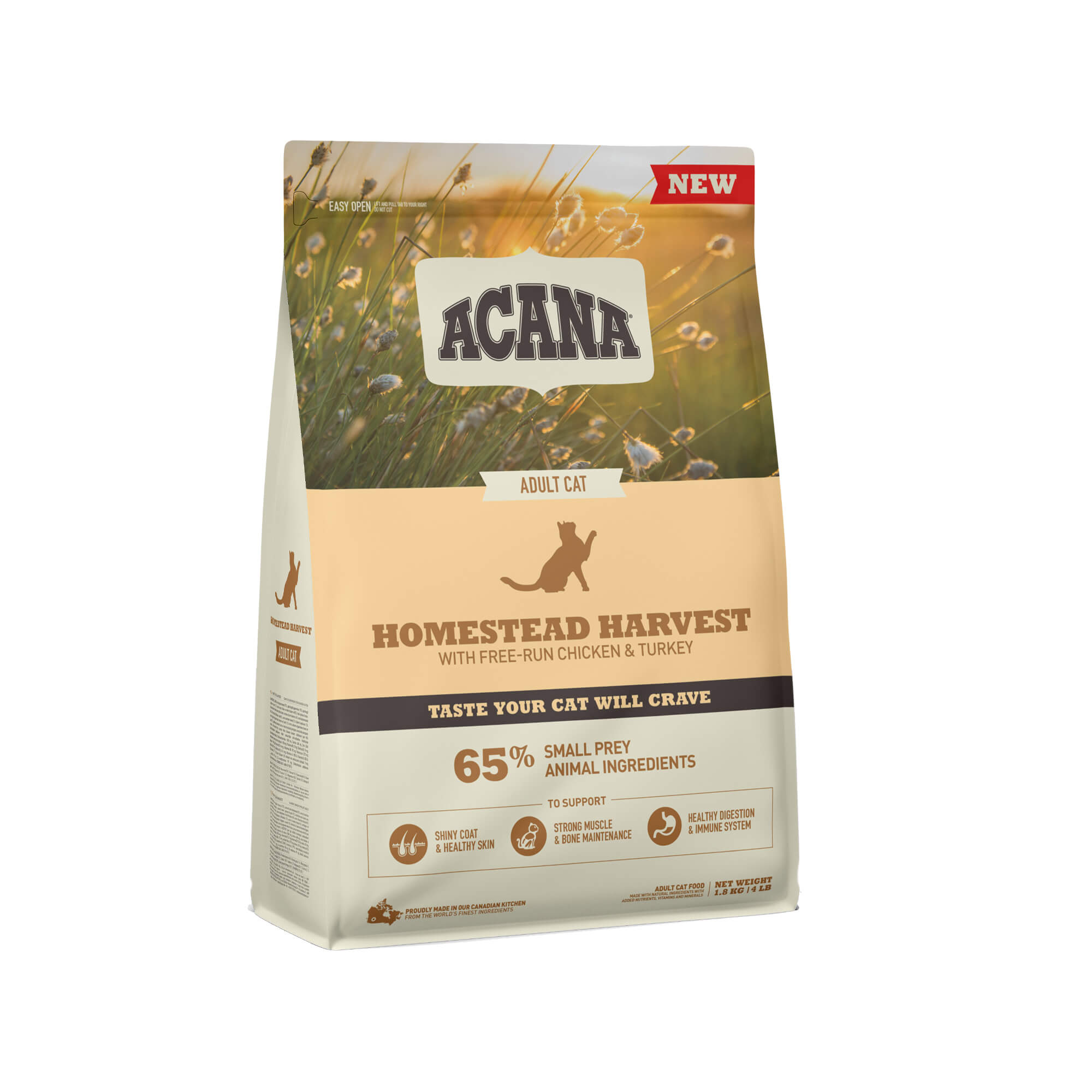 Acana Cat Homestead Harvest - 1,8 kg Katzen-Trockenfutter online kaufen Acana Cat Homestead Harvest - 1,8 kg Katzen-Trockenfutter online kaufen