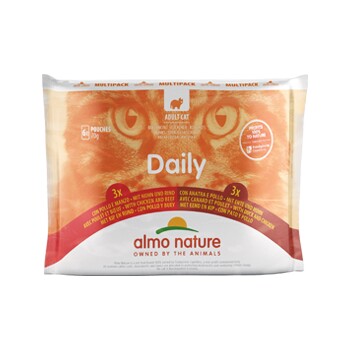 Almo nature Daily Multipack 6x70g Fleischauswahl Katzenfutter online kaufen