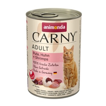 Animonda CARNY Adult 6x400g Pute, Huhn & Shrimps Katzenfutter online kaufen