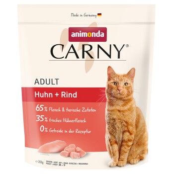 animonda Carny Adult Huhn & Rind 350 g Katzenfutter online kaufen animonda Carny Adult Huhn & Rind 350 g Katzenfutter online kaufen