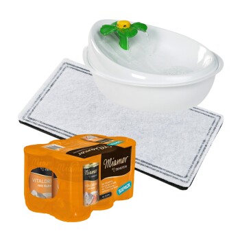 AniOne Trinkbrunnen Flower Set Katzen-Trinkbrunnen online kaufen