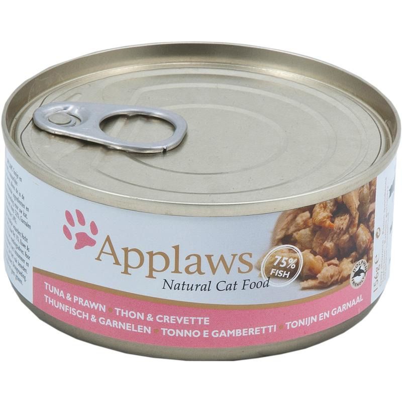 Applaws 156g Katzennassfutter 24 x 156 Gramm Thunfisch & Garnelen Katzen-Nassfutter online kaufen Applaws 156g Katzennassfutter 24 x 156 Gramm Thunfisch & Garnelen Katzen-Nassfutter online kaufen