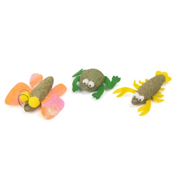 Canadian Cat Company 3er Set Katzenminze Nuggets in Tierform Katzenspielzeug online kaufen