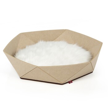 Canadian Cat Company Filz-Katzenkorb Zoey beige Katzenbürsten / Fellpflege online kaufen