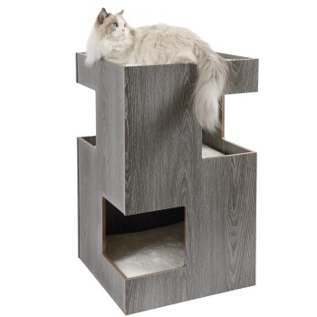 Canadian Cat Company Katzenturm Cat Castle dunkelgrau Kratzbäume, Türme, Tonnen, Säulen und Kugeln online kaufen