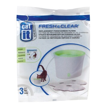 Catit Ersatzkohlefilter für 3 Liter Trinkbrunnen 3er-Pack Katzen-Trinkbrunnen online kaufen