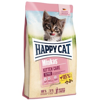 HAPPY CAT Minkas Trockenfutter Katze, Kitten, Care, Geflügel 2x10 kg Katzen-Trockenfutter online kaufen