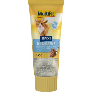 MultiFit Snackpaste Leberwurst Milchcreme 3x75 g Katzen-Snacks online kaufen MultiFit Snackpaste Leberwurst Milchcreme 3x75 g Katzen-Snacks online kaufen