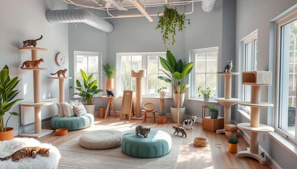 Katzen entstresssen Umgebung