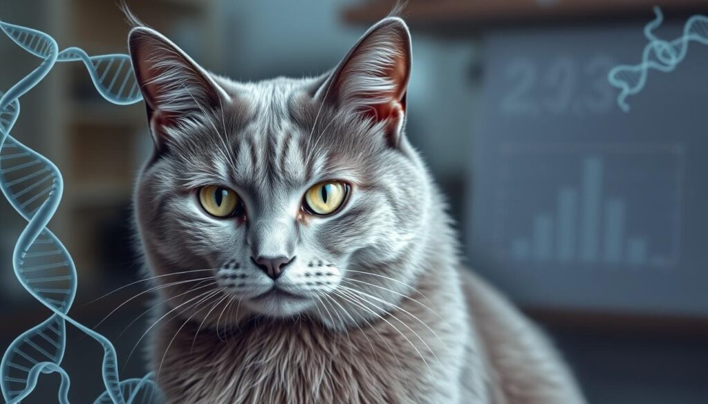 Russisch Blau Katzengenetik