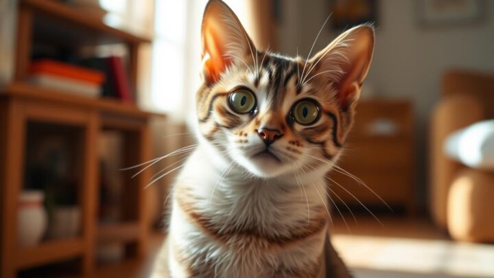 katze mit down syndrom