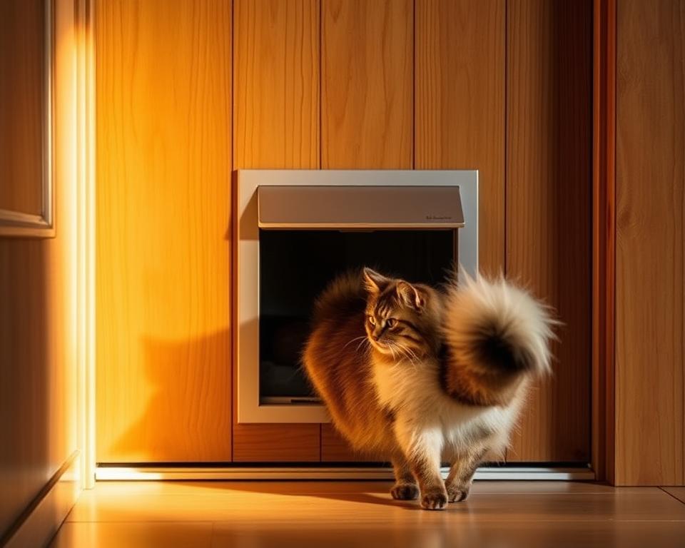 Katzenklappe abdichten Katzenklappe abdichten