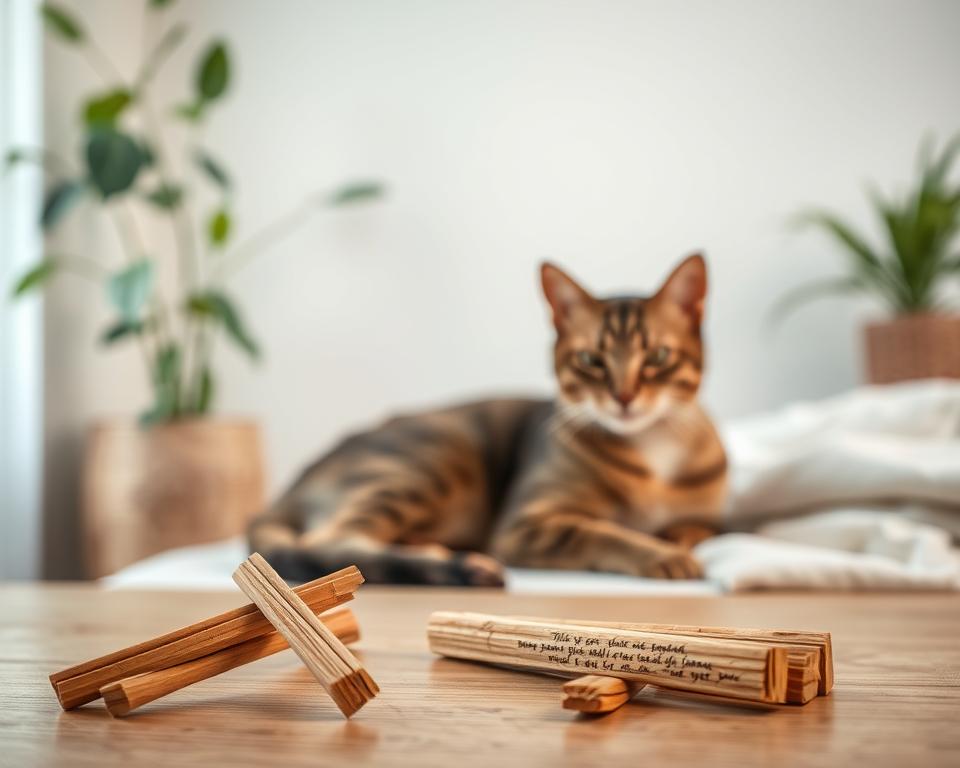 Palo Santo sicher für Katzenbesitzer