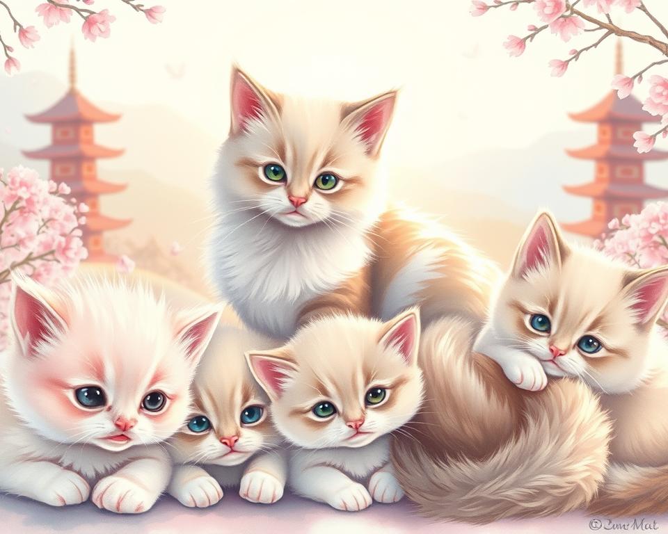 Süße japanische Katzennamen