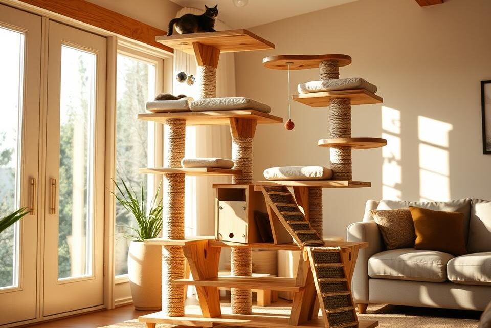 katzenbaum selber bauen