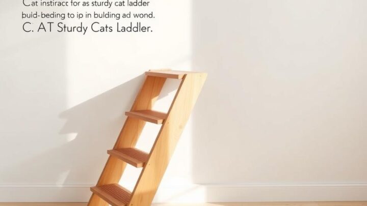 katzenleiter selber bauen