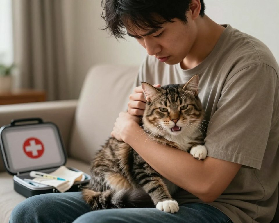 Erste Hilfe bei Fieber Katze