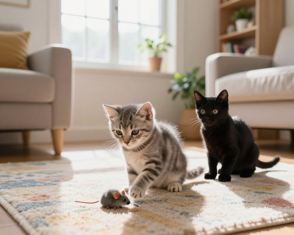 Katzen Training Alleinsein