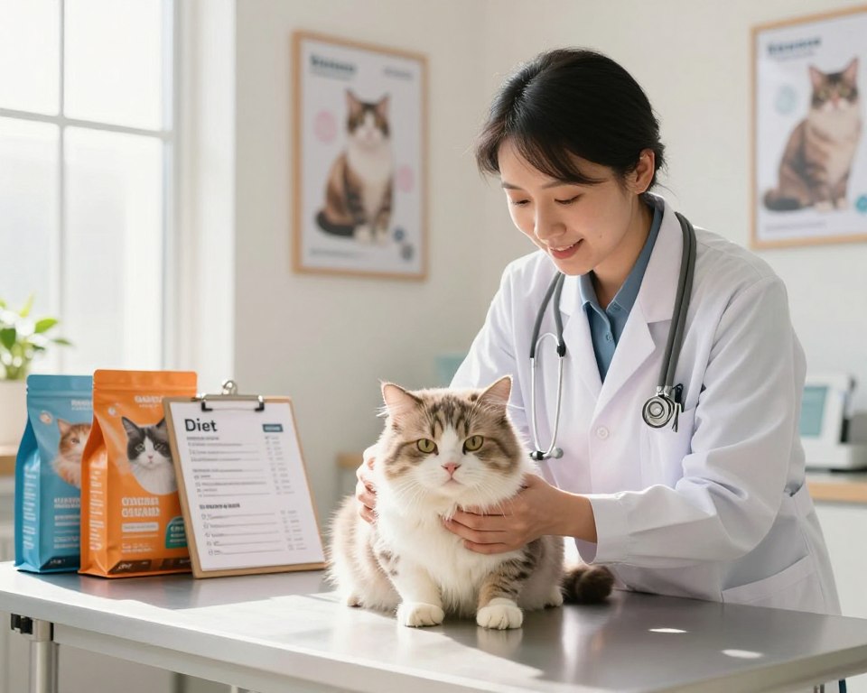 Tierarzt Besuch Katze Diätplan