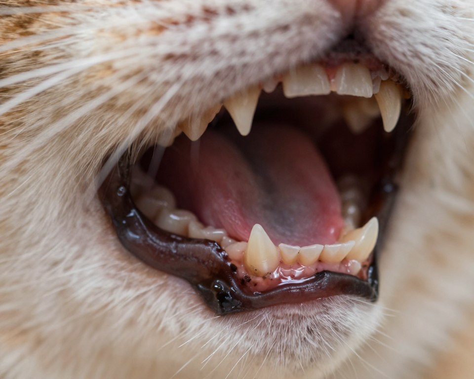 Wie Zahnstein bei Katzen entsteht