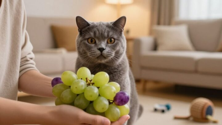 dürfen katzen trauben essen