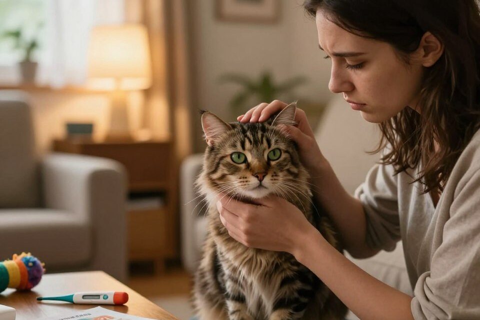 katze fieber erkennen