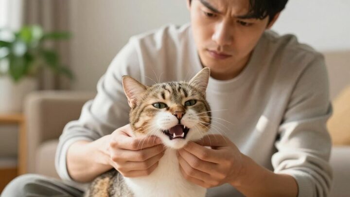 katze stinkt aus dem maul