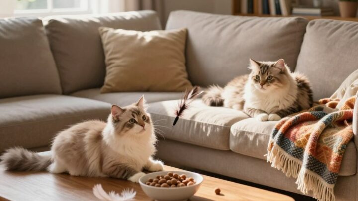 wie lange kann man 2 katzen alleine lassen