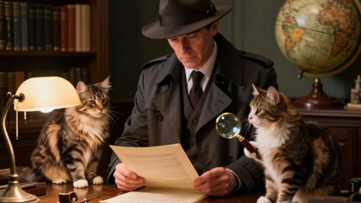 Was Detektive und Katzen gemeinsam haben